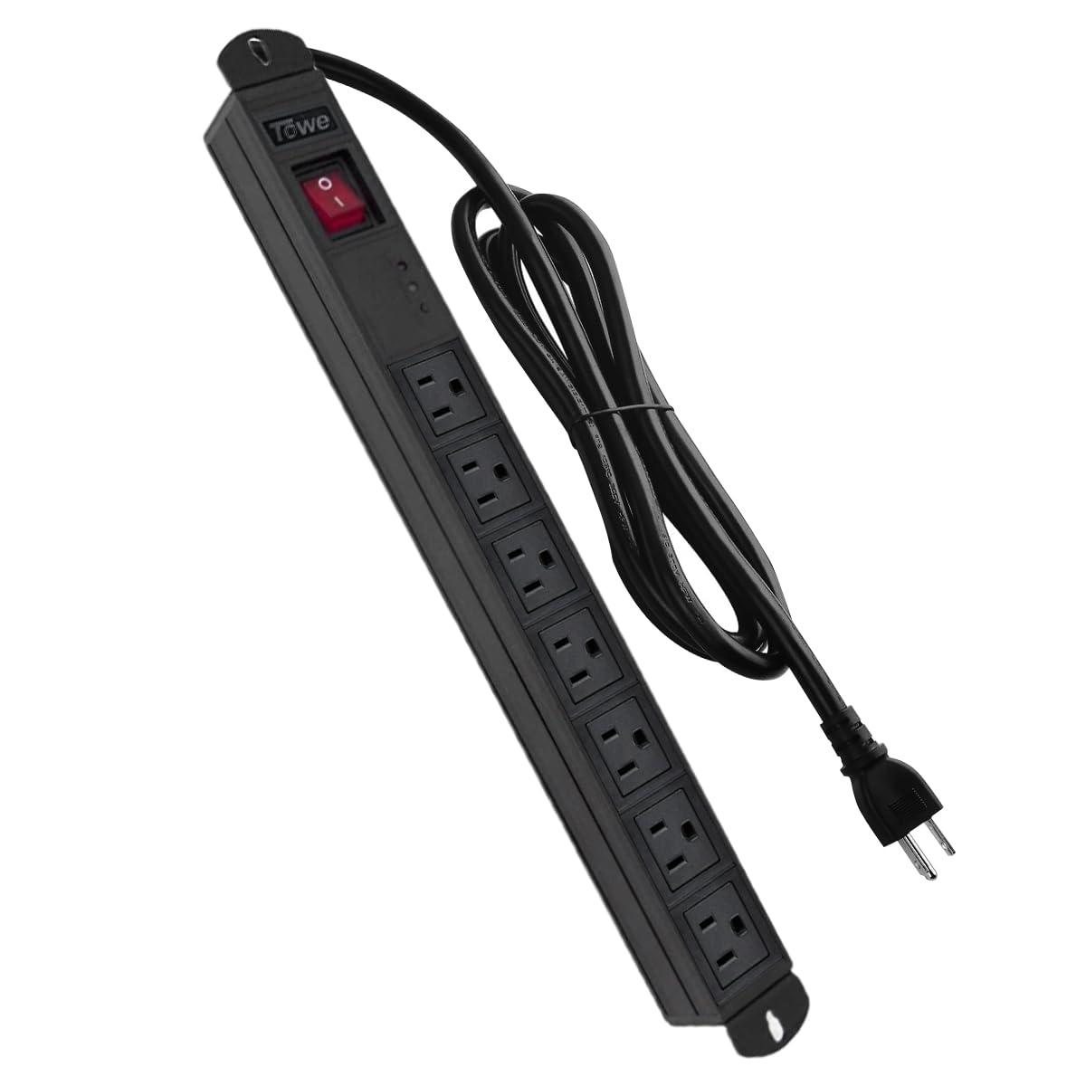 Surge Protector Rack - OWE Heavy Duty 7 Outlet Metal