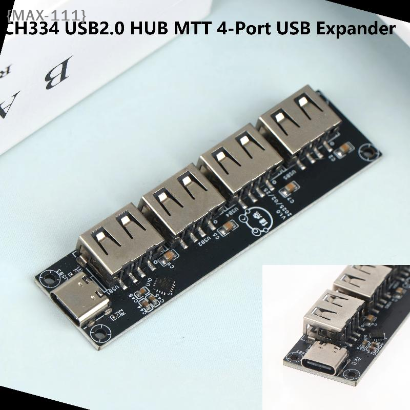 Multi Port Usb Hub - 【MAX-111】CH334 USB 2.0 HUB 4 Port
