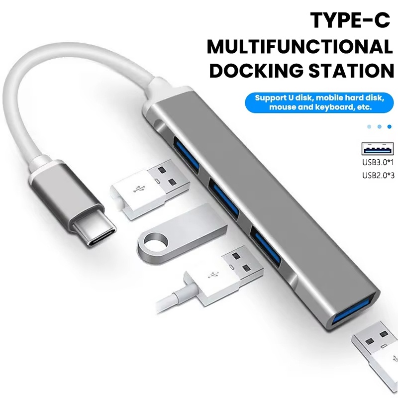 Multi Port Usb Hub - USB C Hub Type C Hub