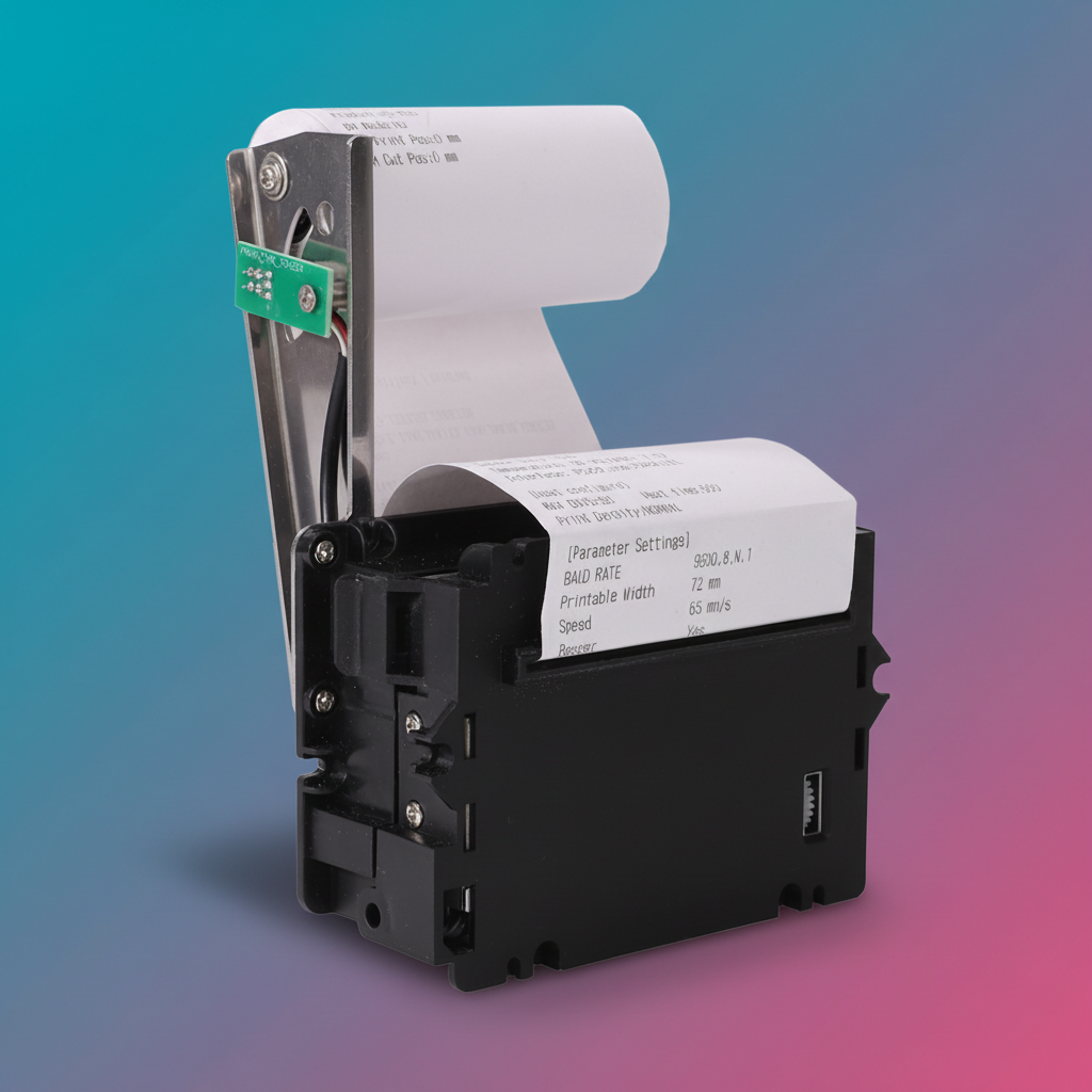 Receipt Printer Thermal - ATU&UTVHSPOS 58mm Embedded Kiosk Thermal Receipt