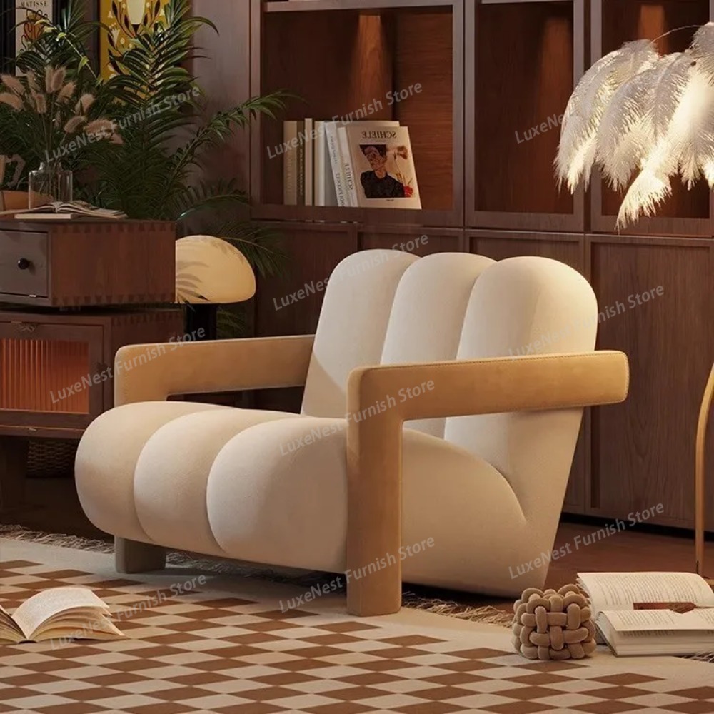 Office Tech - Vintage Design Accent Chair for Small