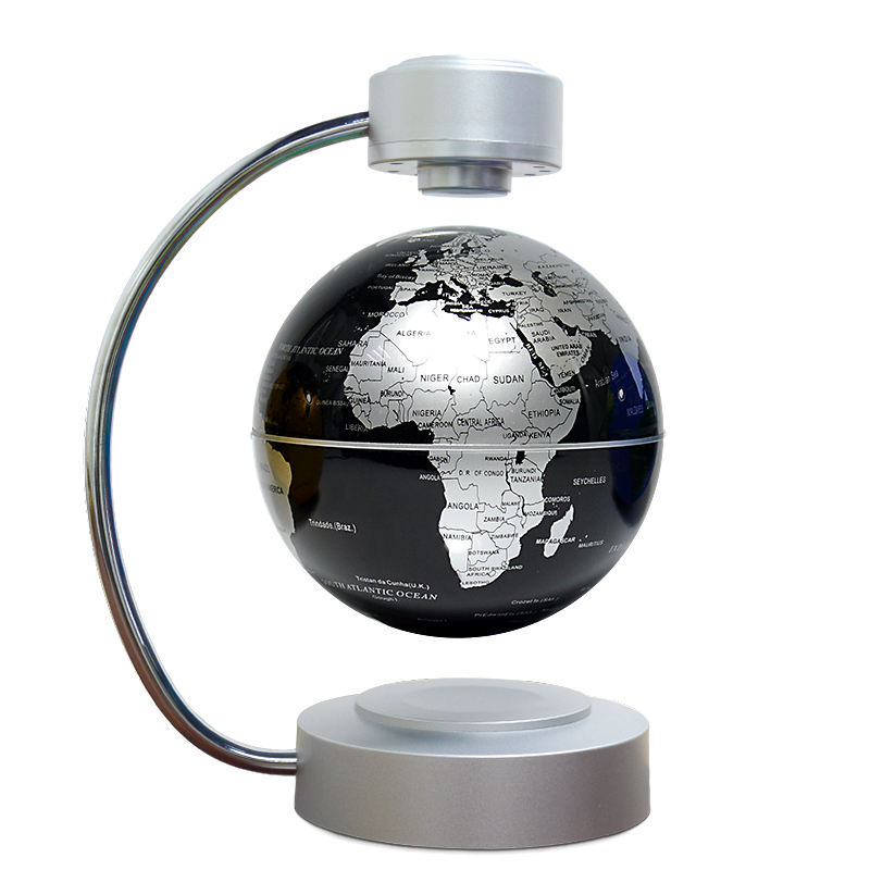Office Tech - Magnetic Levitation Globe with LED Light,