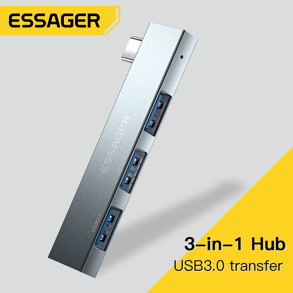 Essager 3-in-1 USB C HUB High  - Multi Port Usb Hub avaliação e preço