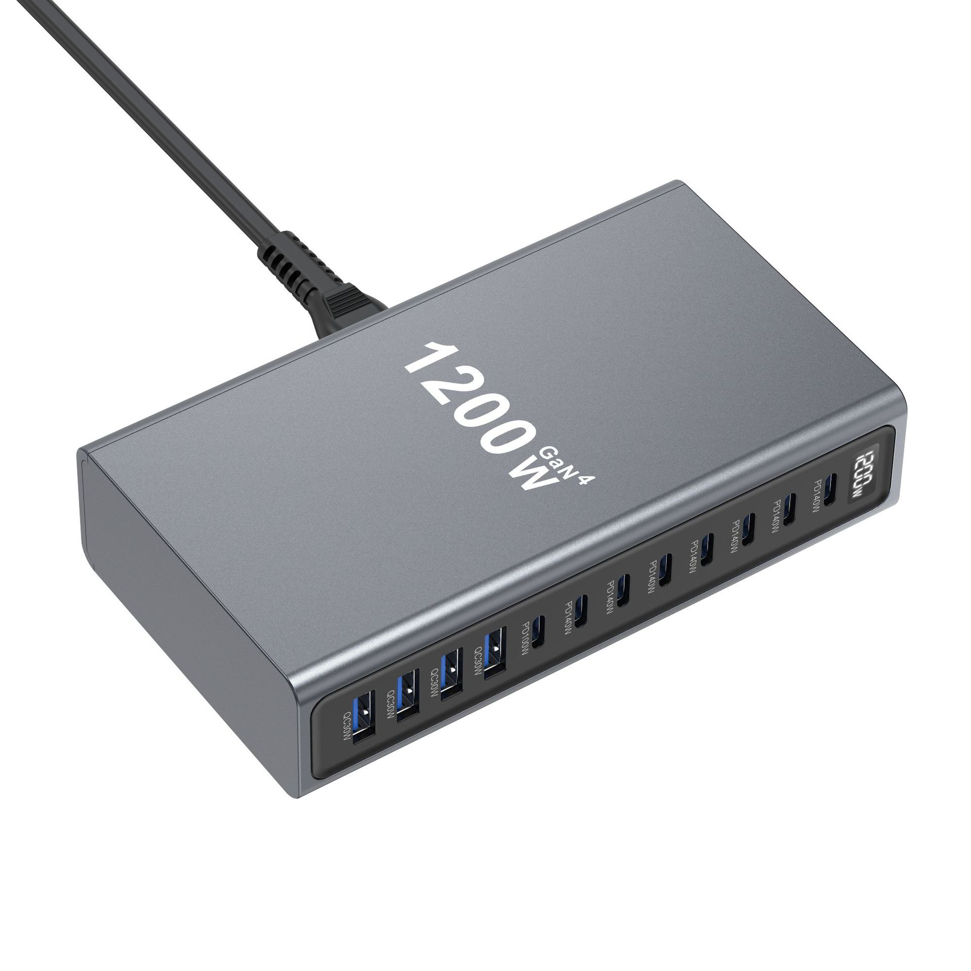New 1200W Multi Port GaN Deskt - Multi Port Usb Hub avaliação e preço