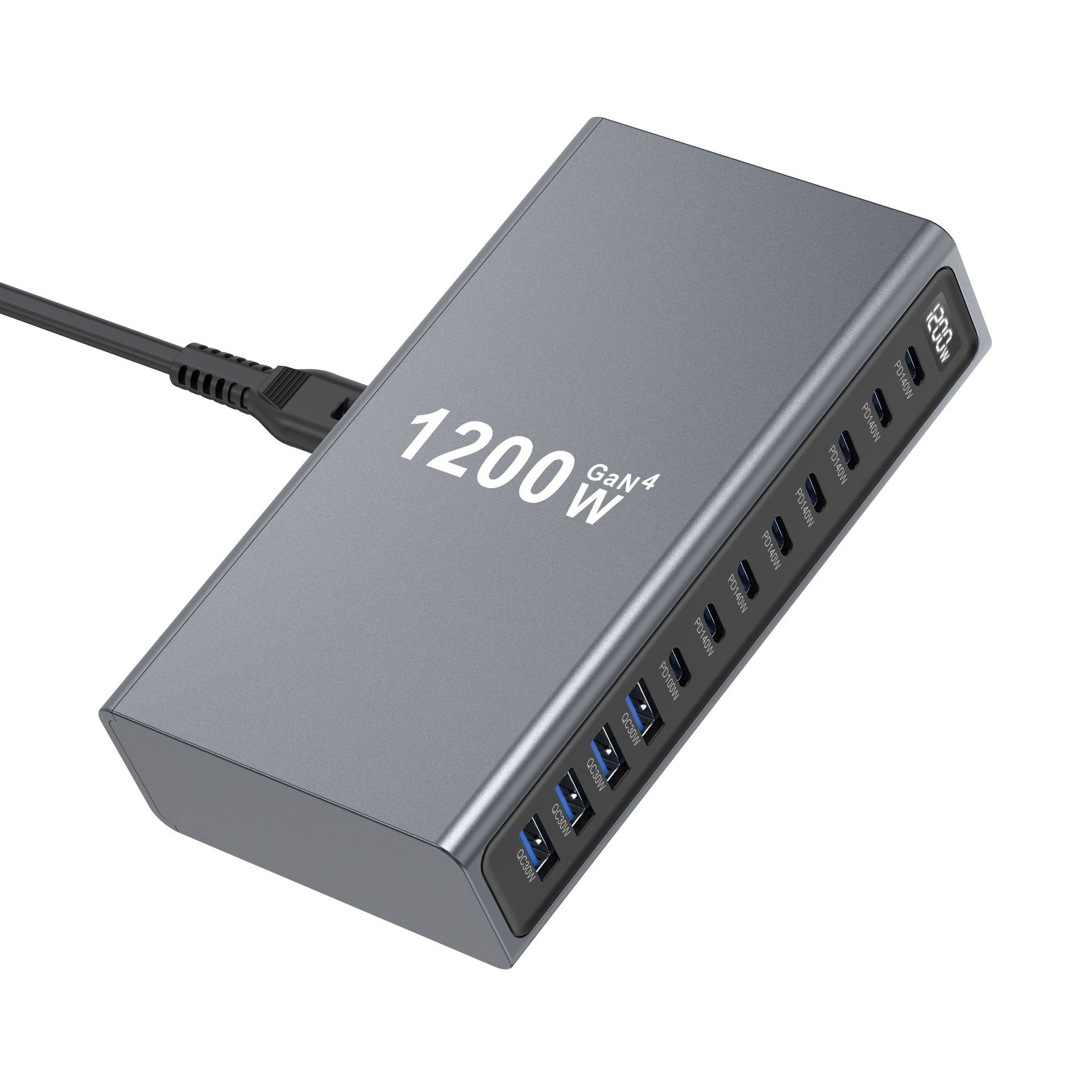 New 1200W Multi Port GaN Deskt - Multi Port Usb Hub avaliação e preço