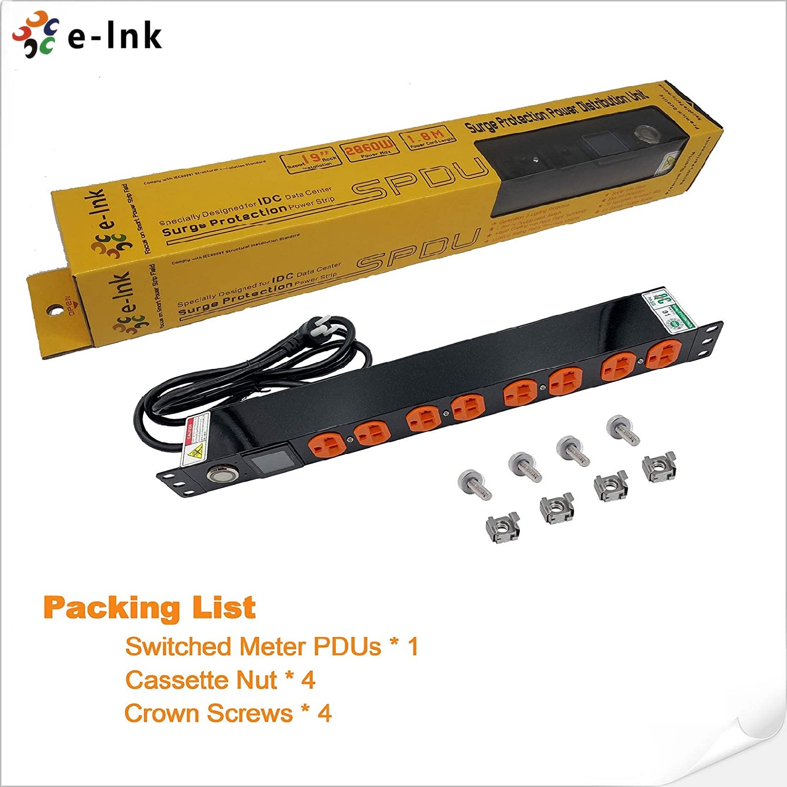 Power Distribution Unit 19'' 1 - Surge Protector Rack avaliação e preço