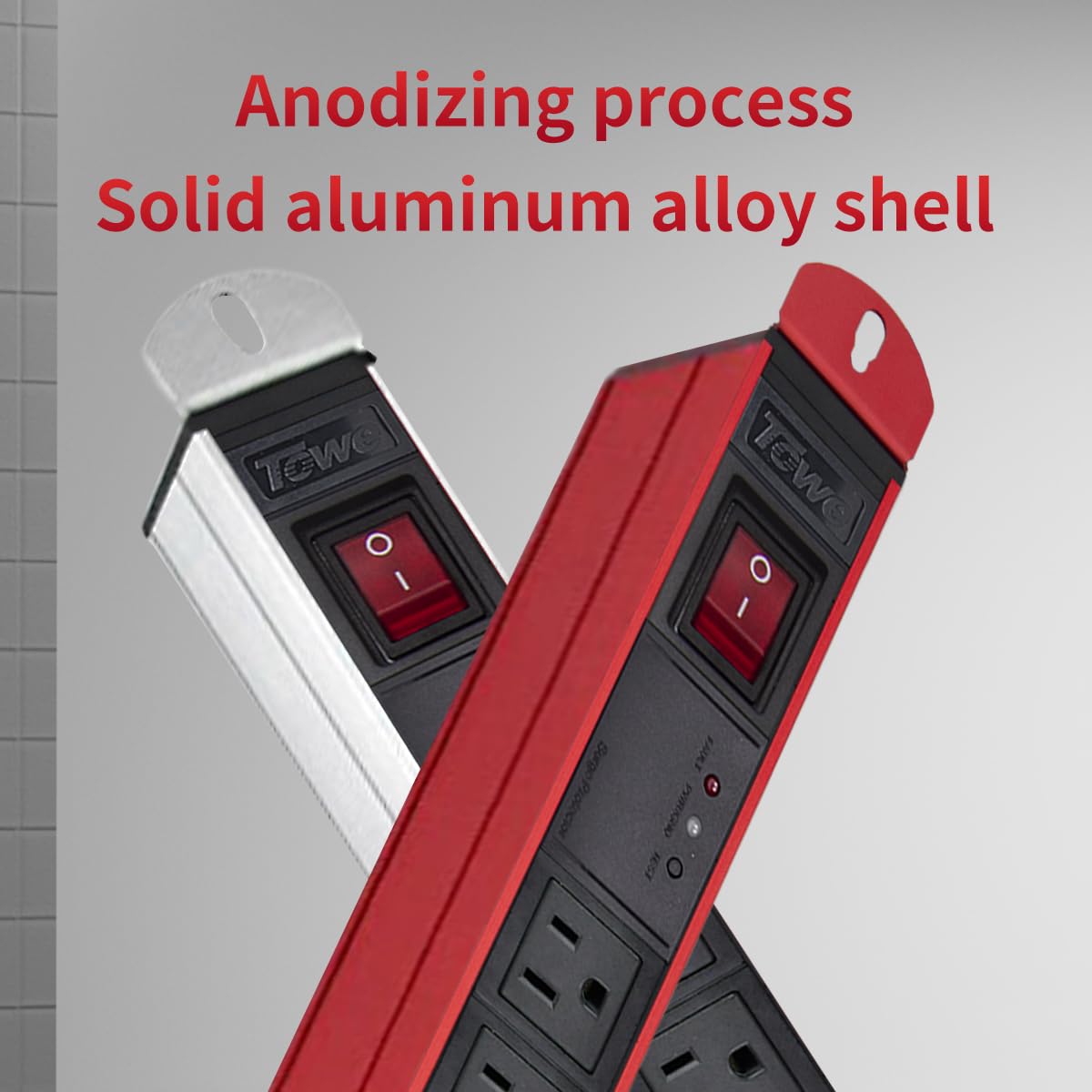 OWE Heavy Duty 7 Outlet Metal  - Surge Protector Rack avaliação e preço