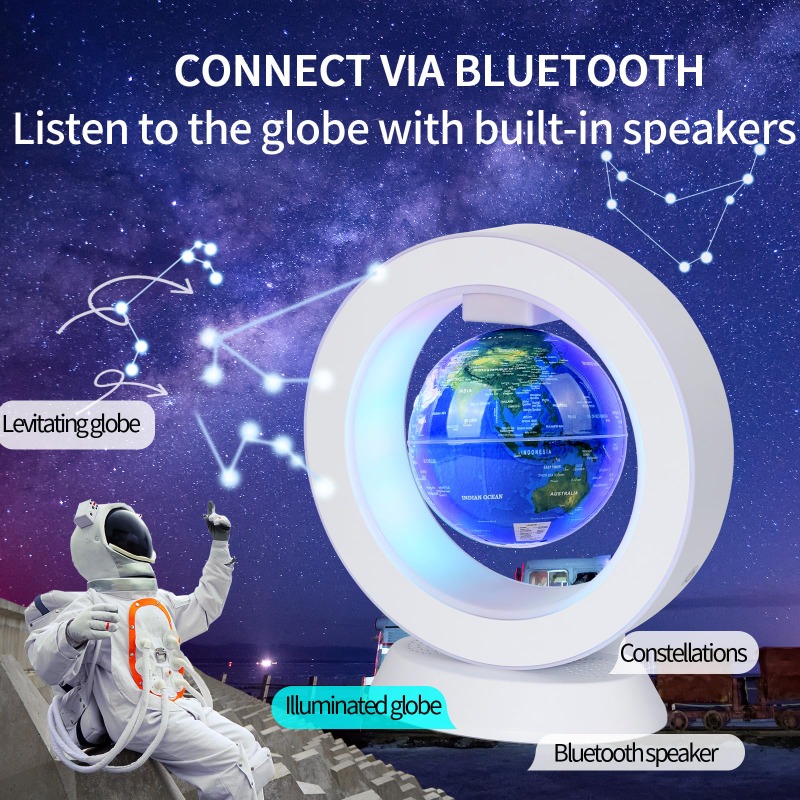 Levitating Bluetooth Speaker L - Cool Office Tech Gadgets avaliação e preço