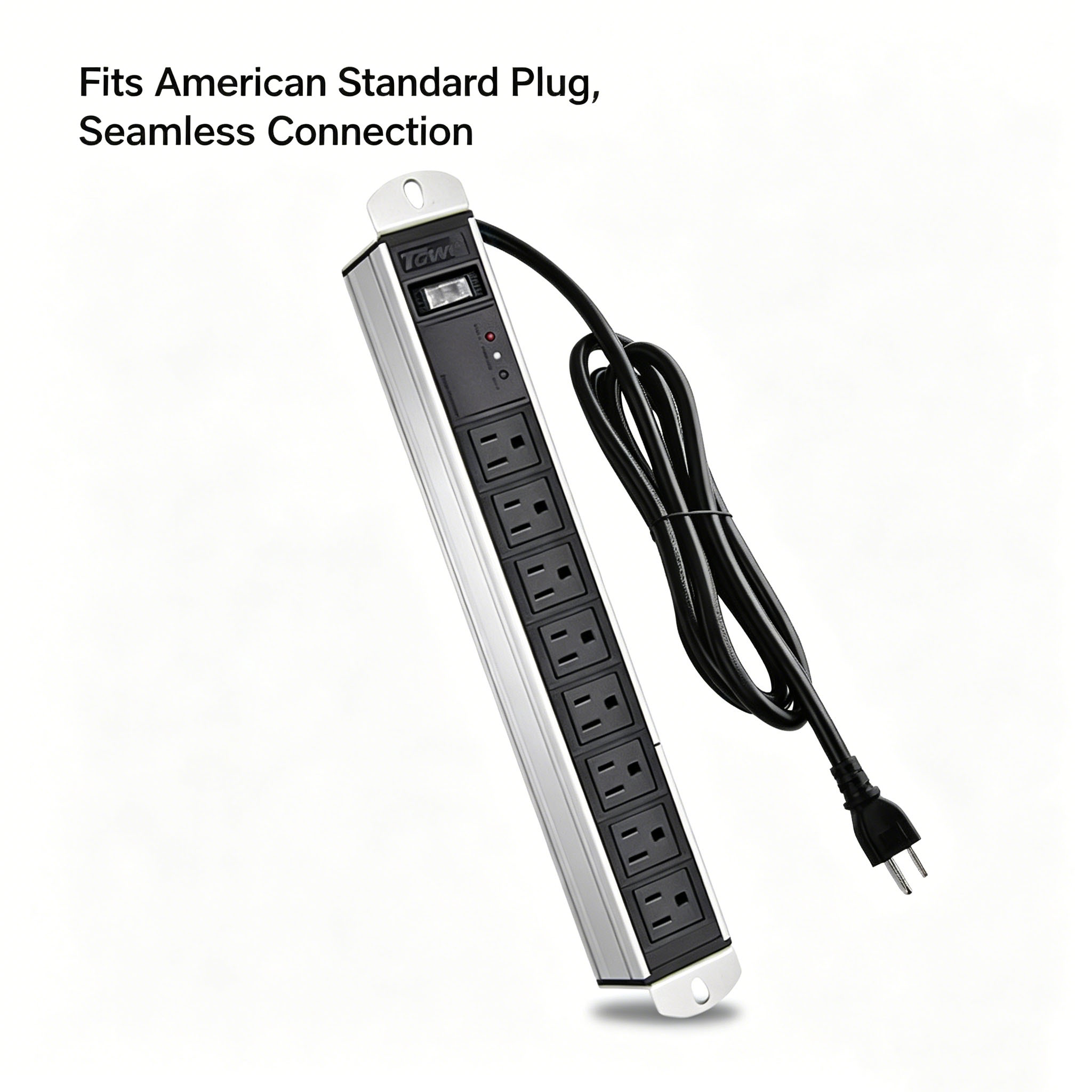 TOWE US Standard PDU Power Str - Surge Protector Rack avaliação e preço