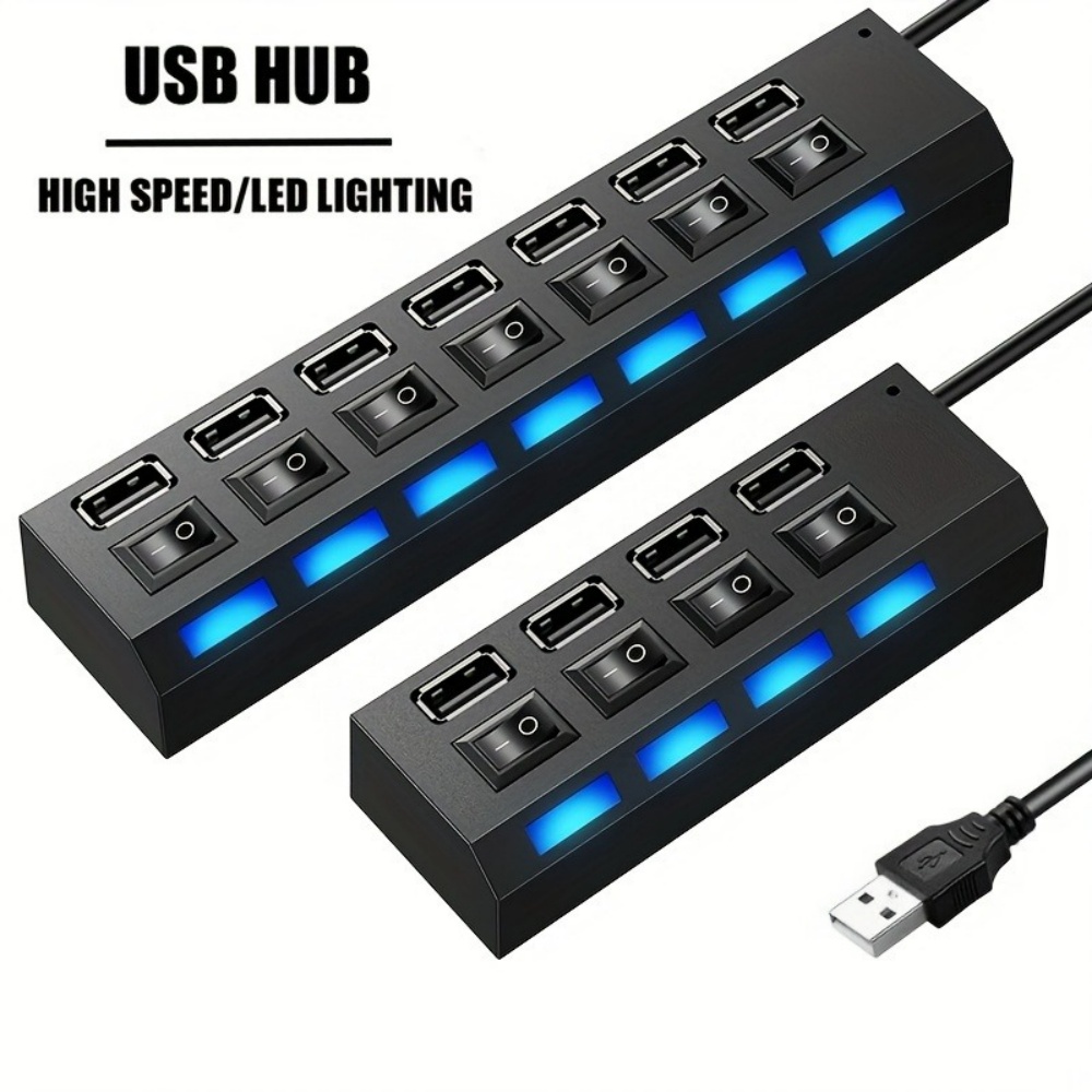 4/7 Port USB 2.0 Hub High Spee - Multi Port Usb Hub avaliação e preço