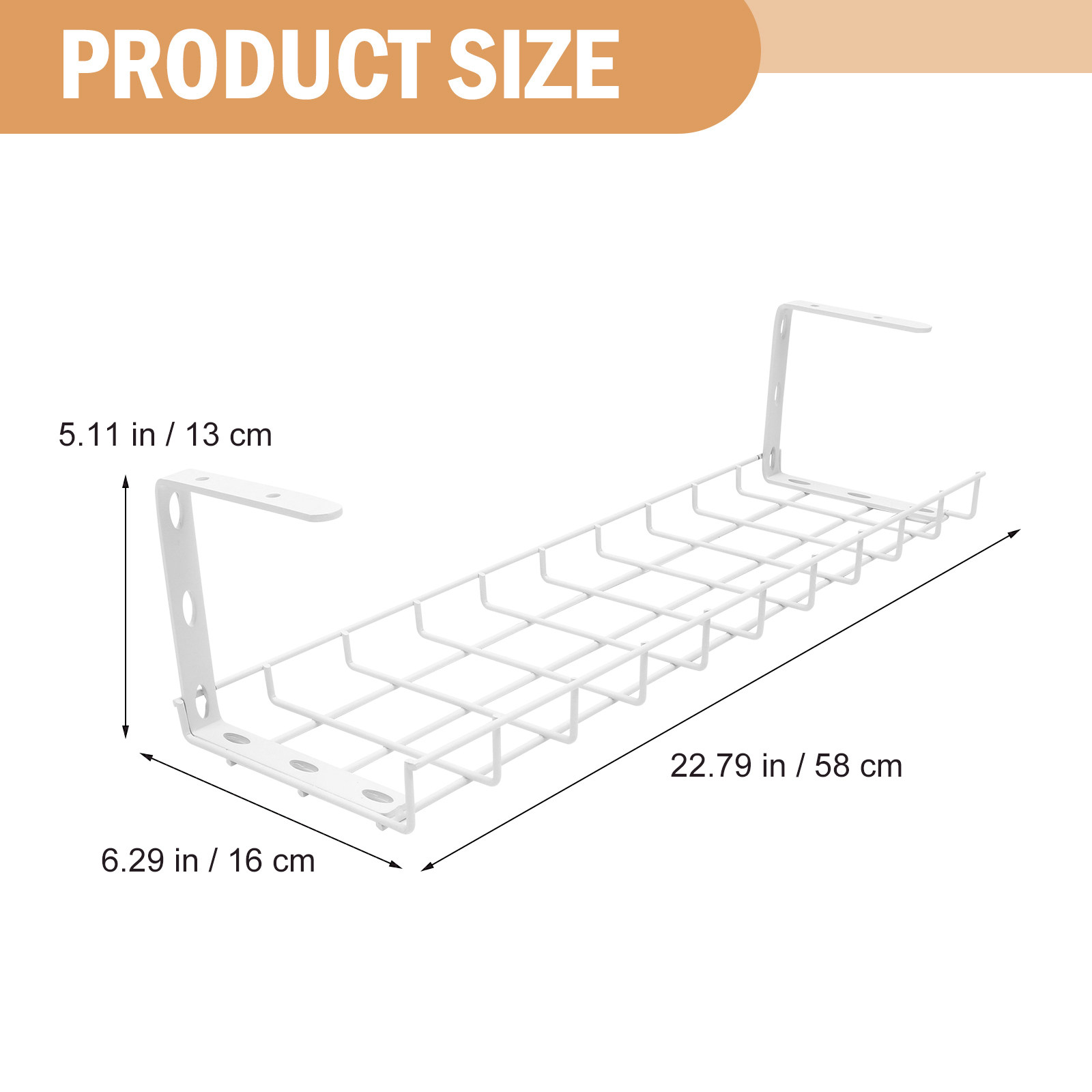 1Pcs Under Desk Cable Manageme - Surge Protector Rack avaliação e preço