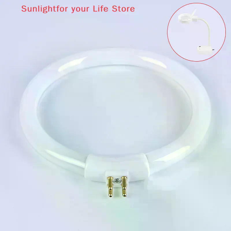 1pcs White Small Desk Round La - Ring Light Desk Small avaliação e preço
