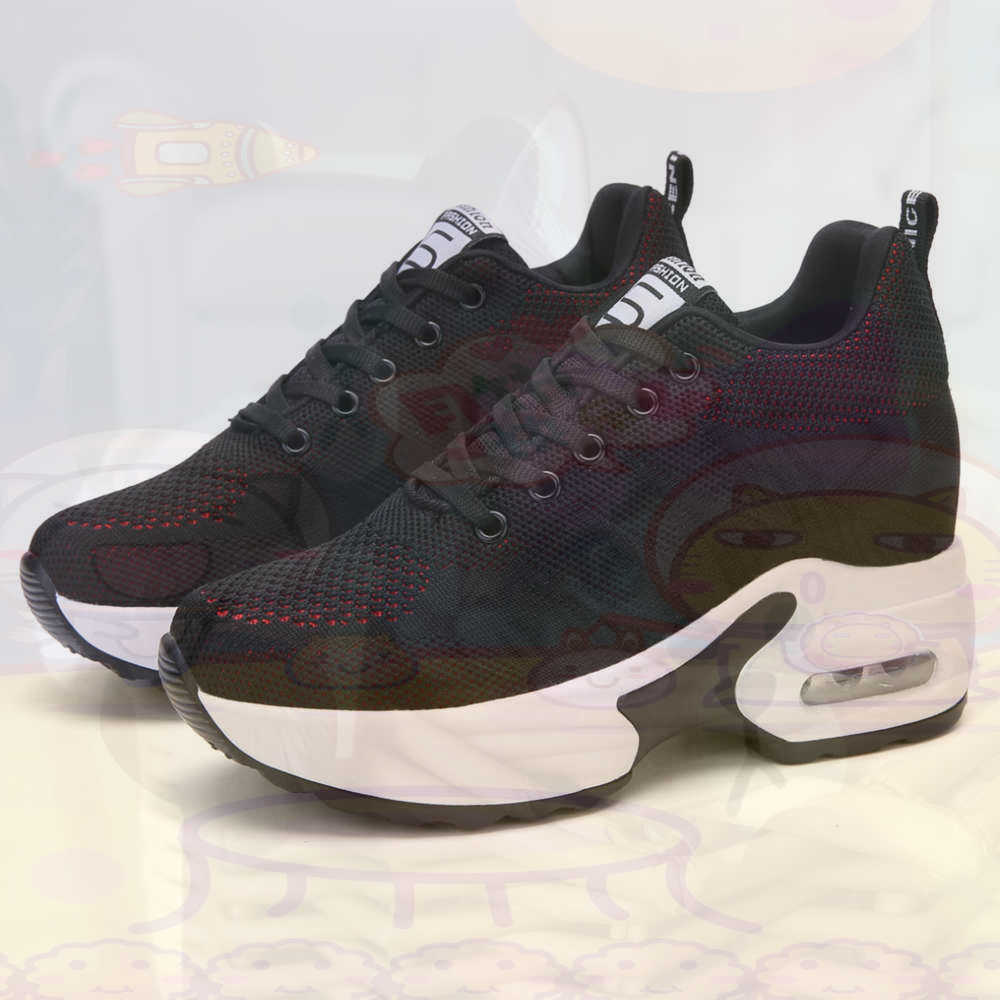 Red Size 36 Shoes Woman Tennis - Office Print Tech avaliação e preço
