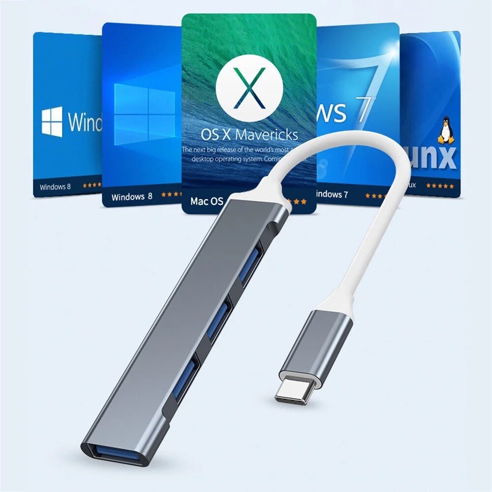 4 Ports Multi Splitter USB 3.0 - Multi Port Usb Hub avaliação e preço