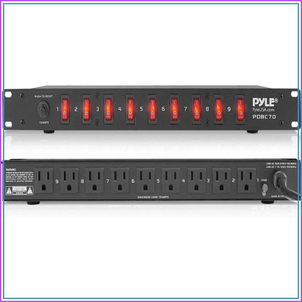 9 Outlet Surge Protector Power - Surge Protector Rack avaliação e preço