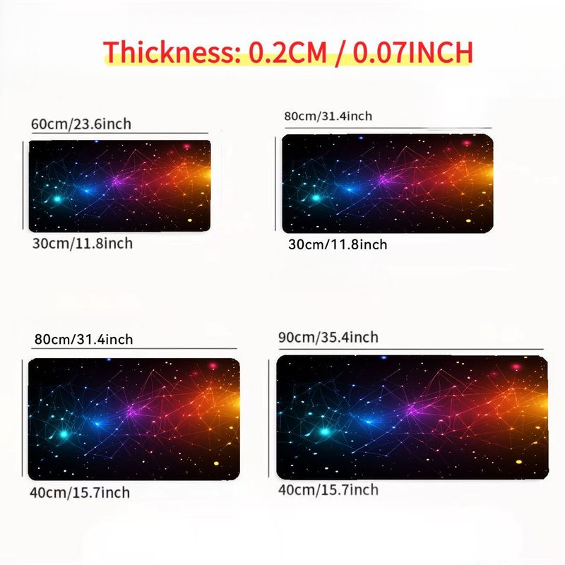 Brand XL Desk Mat Iron Art Cos - Office Tech Background avaliação e preço