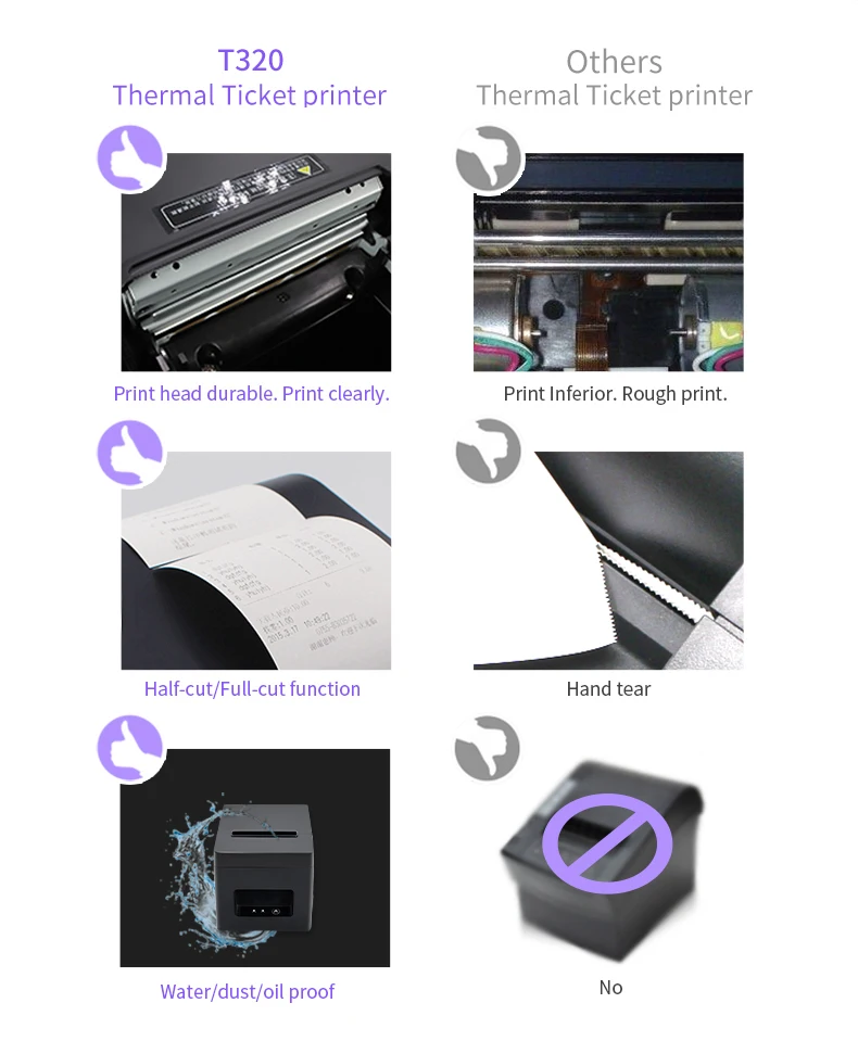 T320 Thermal Receipt Printer,  - Receipt Printer Thermal avaliação e preço