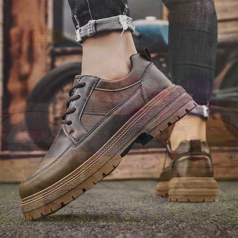 Dark Natural Leather Fashion T - Office Print Tech avaliação e preço