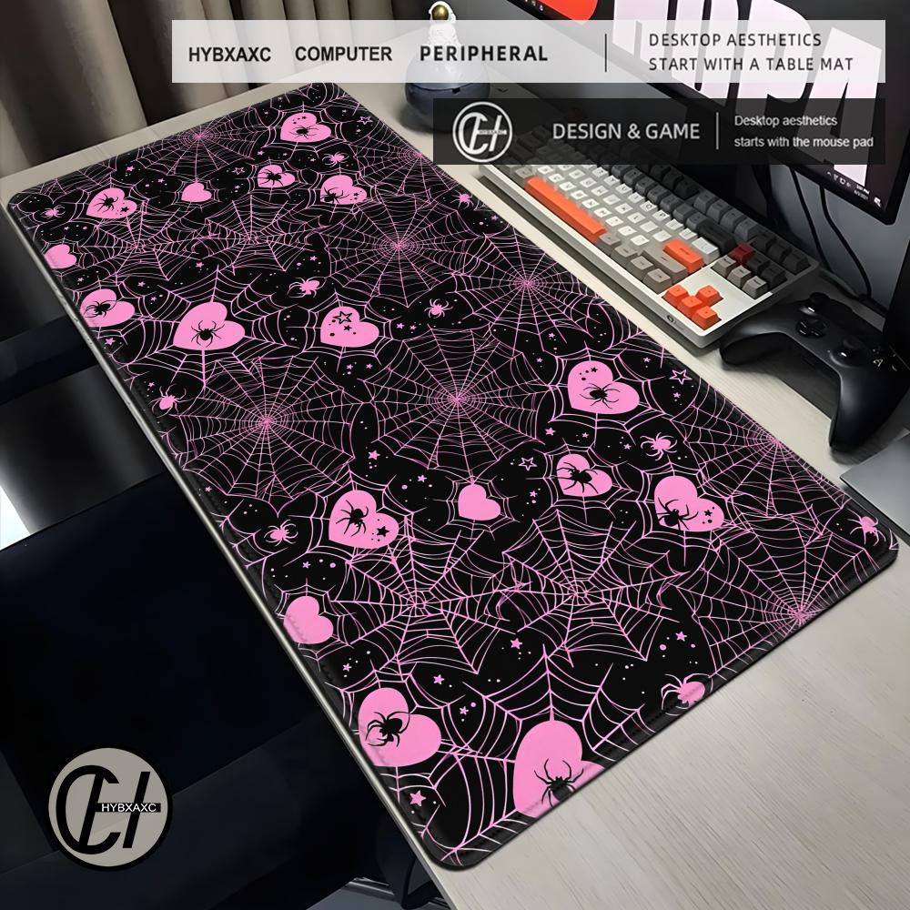 90x40 White or Pink Spiderweb  - Office Tech avaliação e preço