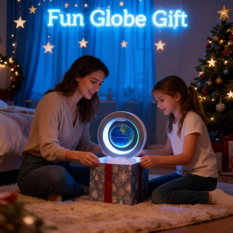 Levitating Globe Bluetooth Spe - Cool Office Tech Gadgets avaliação e preço