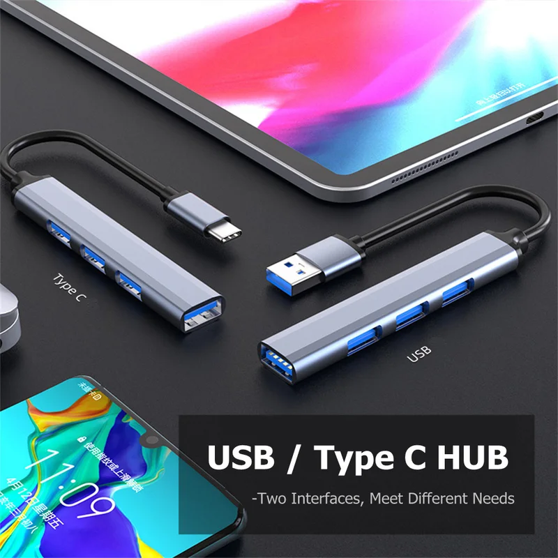 4-Port USB-C Hub 3.0/3.1-Multi - Multi Port Usb Hub avaliação e preço