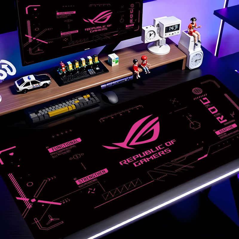 VIKAMA ROG Game Logo Large Mou - Office Tech Logo avaliação e preço