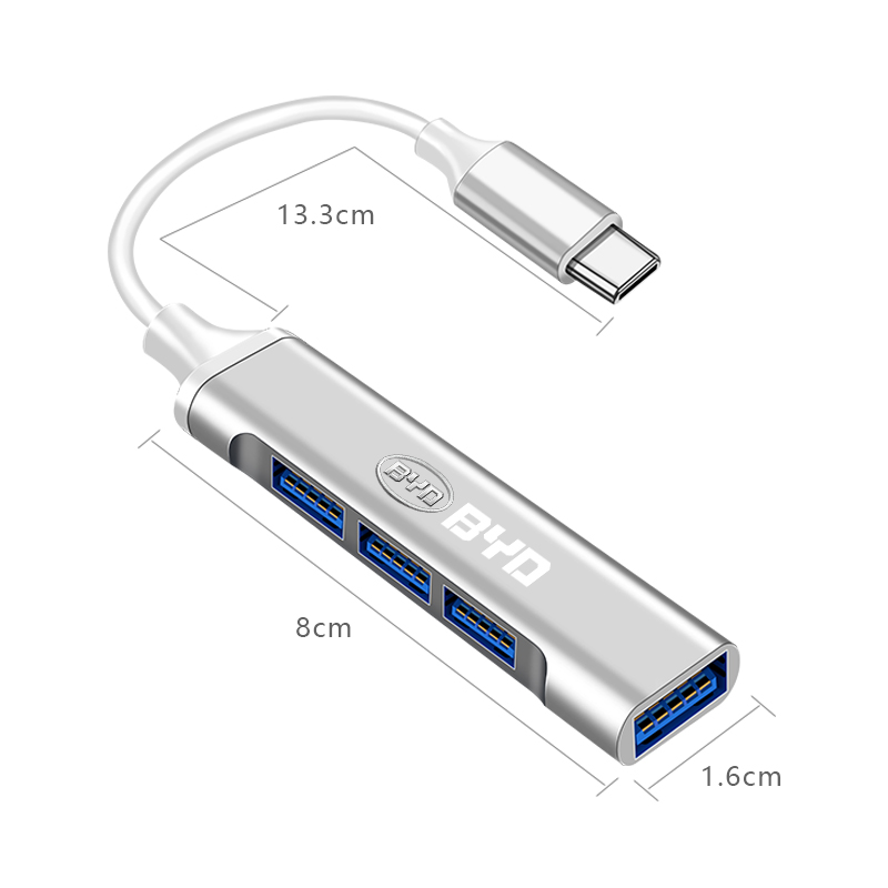 Type-C Turn USB Adapter Multi  - Multi Port Usb Hub avaliação e preço