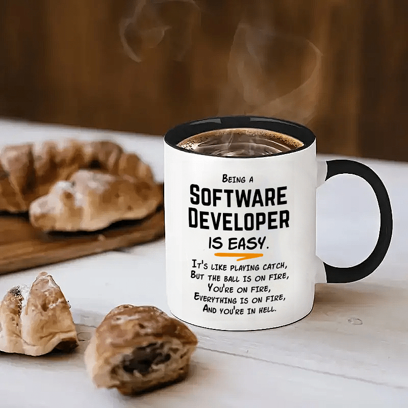 Software Developer Humor 11oz  - Office Tech avaliação e preço