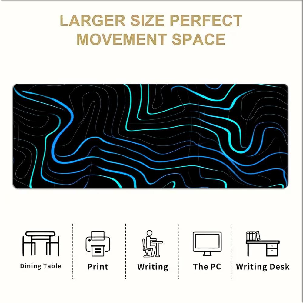 Large XXL Gaming MousePad Desk - Office Print Tech avaliação e preço