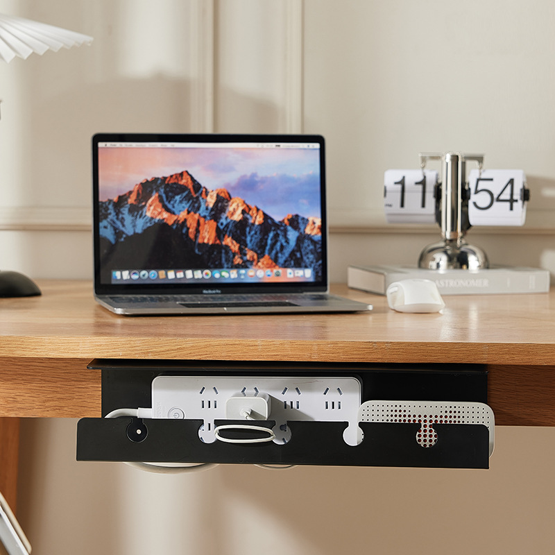 1/2Pack Large Under Desk Cable - Surge Protector Rack avaliação e preço