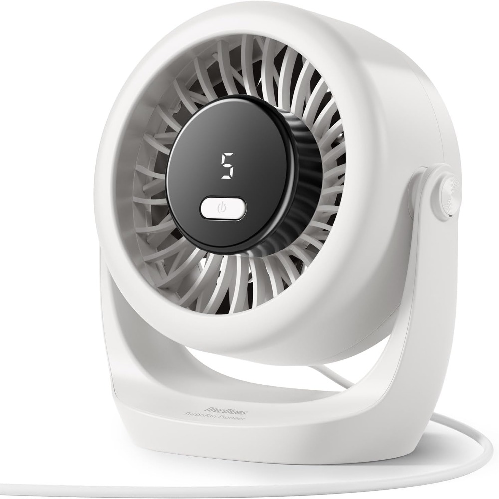USB Desk Turbo Fan, Ultra-Quie - Cool Office Tech Gadgets avaliação e preço