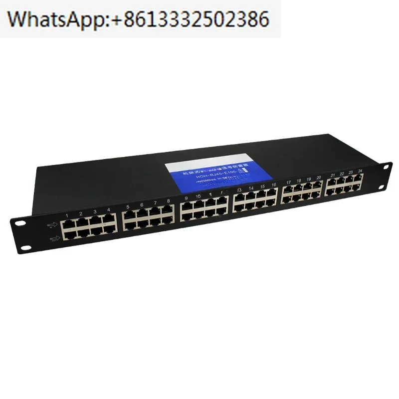 24 circuit lightning arrester  - Surge Protector Rack avaliação e preço