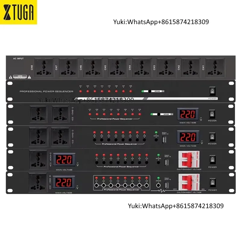 Xtuga CX Series 8 Outlet Profe - Surge Protector Rack avaliação e preço