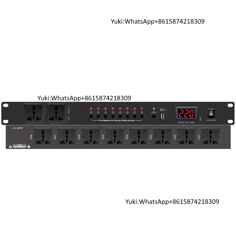Xtuga CX Series 8 Outlet Profe - Surge Protector Rack avaliação e preço